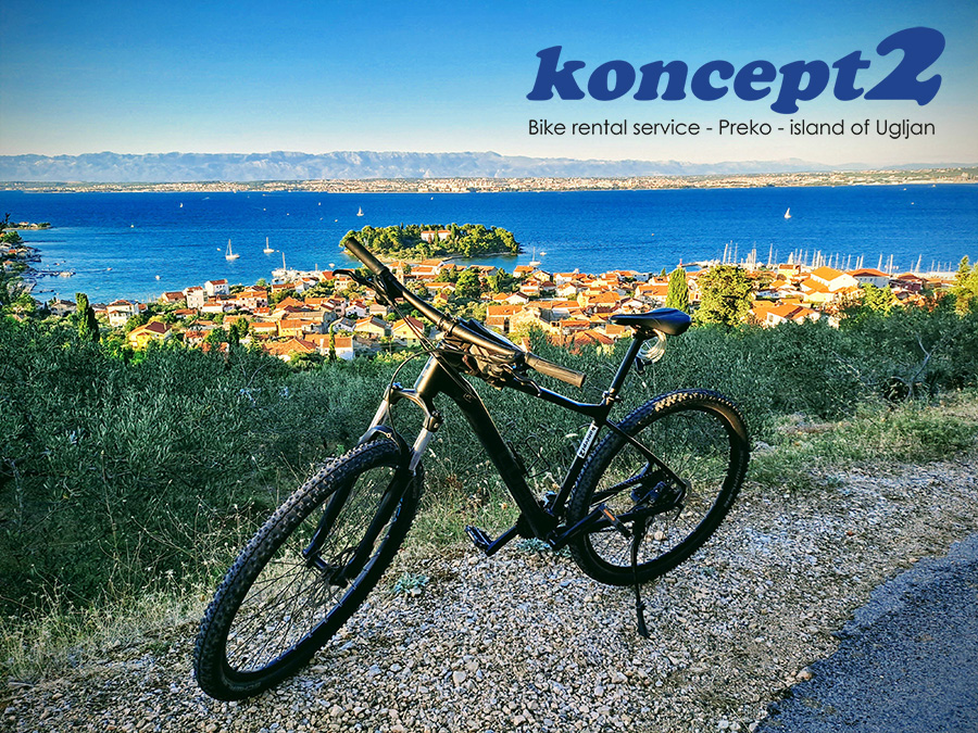 RENT A BIKE escooter Preko island of Ugljan Koncept2 Bike